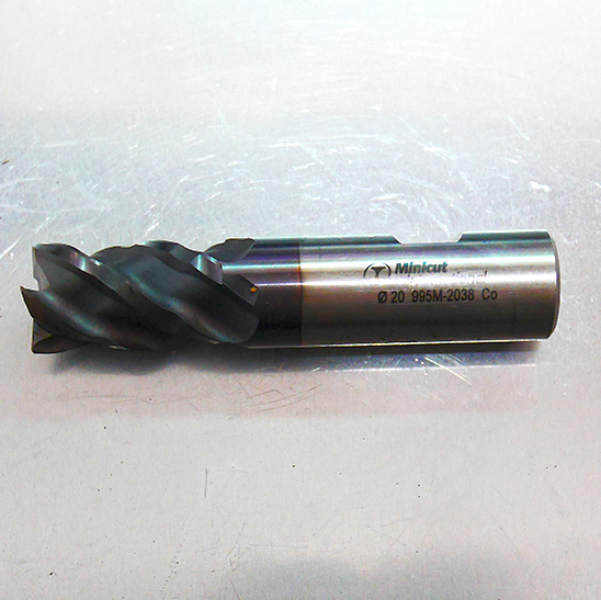 20MM HSS-M42 4F FRESA DE DESBASTE MINICUT INTERNATIONAL